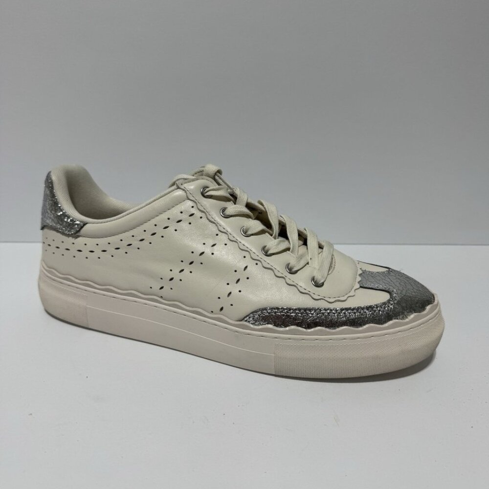Vince Camuto Womens Jenlie Sneakers White Size 12 M